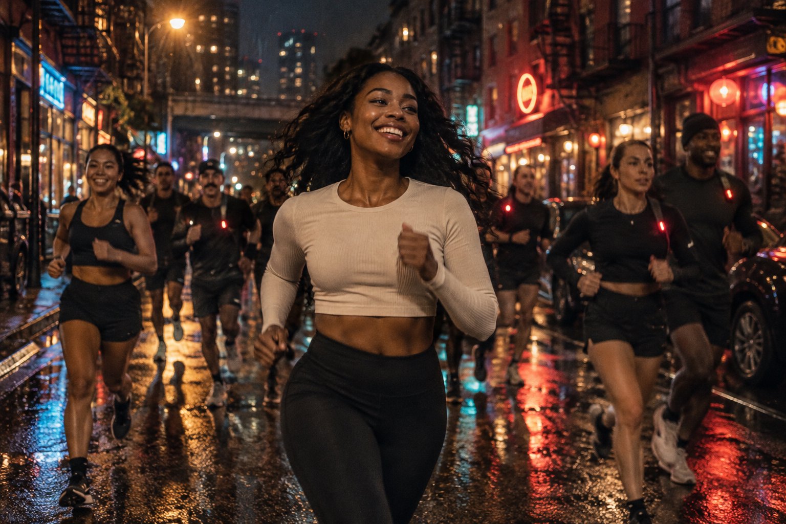 Lower East Side, after dark